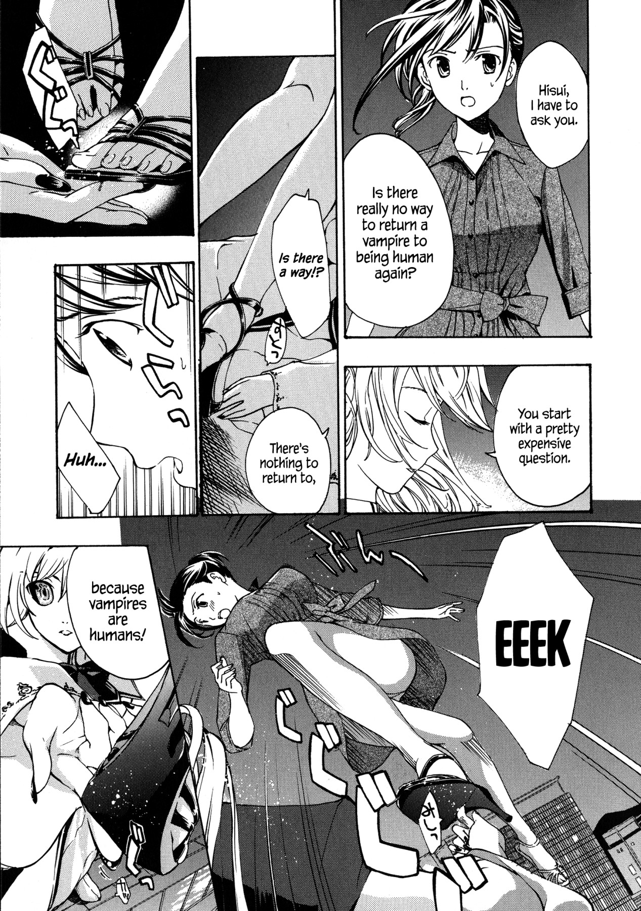 Hentai Manga Comic-Vampire Girl Black Lily-Read-173